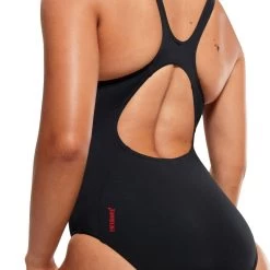 Speedo Placement Muscleback Swimsuit - Black/ Fed Red/ Chroma Blue -Leisure Swimwear Paradise tumbnail 53ece640 7ed3 4bde ad71 3c432fec6410