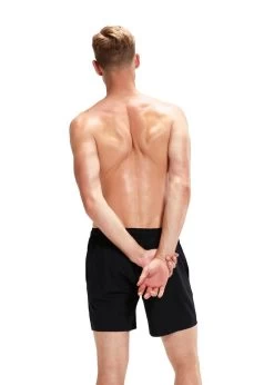 Speedo Sport Logo 16" Watershort - Black / Fed Red -Leisure Swimwear Paradise tumbnail 5563710e f981 4ecb 8849 388f03468e7f