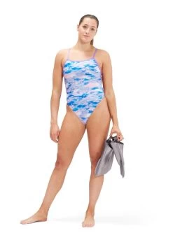 Speedo Allover Digital Vback Swimsuit - Clearwater Dawn -Leisure Swimwear Paradise tumbnail 56cb7e66 e870 4d5f b5ba a15805295d46
