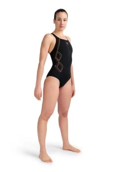 Arena V Back Graphic Swimsuit - Black/Freak Rose -Leisure Swimwear Paradise tumbnail 587da254 d199 4bc9 a1f2 c53539a22cf1