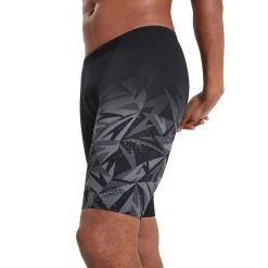 Speedo Men's Hyperboom Placement V-Cut Jammer - Black/ Oxid Grey -Leisure Swimwear Paradise tumbnail 5b5801d8 7b5c 418b 805a f720a9f853c3