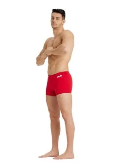 Arena Team Solid Swim Short - Red/White -Leisure Swimwear Paradise tumbnail 5ba9e4ab f08f 4062 8442 e42efed7528c