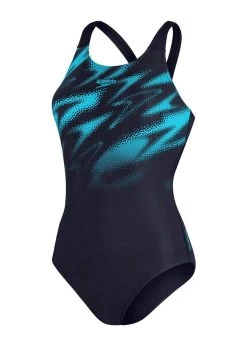 Speedo HyperBoom Placement Muscleback Swimsuit - True Navy/ Bolt -Leisure Swimwear Paradise tumbnail 5eb1fbb5 cc32 450f b5ff 385f6f9fcc6a