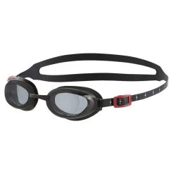 Speedo Aquapure Optical Goggles - Oxid Grey/Red/Smoke