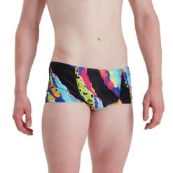 Speedo Rip It Up 17cm Training Brief - Black/ Lime/ Adriatic/ Pink -Leisure Swimwear Paradise tumbnail 644e2840 39e0 4671 9732 5d6ff48266c2
