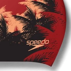 Speedo Long Hair Printed Silicone Cap - Black/ Oxblood/ Tandori Spice 7 Speedo Long Hair Printed Silicone Cap - Black/ Oxblood/ Tandori Spice -Leisure Swimwear Paradise tumbnail 6d38dd4a 0a31 469f 8baa 87e5cdca280a
