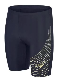 Speedo Medley Logo Jammer - Navy/Green -Leisure Swimwear Paradise tumbnail 6dfd100c 9109 4a8a 9e18 02dd445a5170