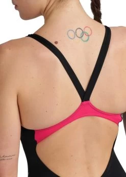 Arena V Back Graphic Swimsuit - Black/Freak Rose -Leisure Swimwear Paradise tumbnail 73beecbd b390 4ea7 947c 15d3e91e000d