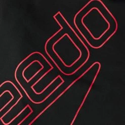 Speedo Boom Logo Placement Jammer - Black/ Fed Red -Leisure Swimwear Paradise tumbnail 747751c1 93c9 4830 86e4 6f747e129654