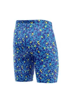 Turbo Mens Origami Jammers - Blue/Yellow/Multi
