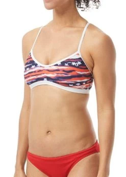 TYR Womens All American Trinity Bikini Top - Red/White/Blue -Leisure Swimwear Paradise tumbnail 76580461 7659 4d75 93aa 60e952c1e117