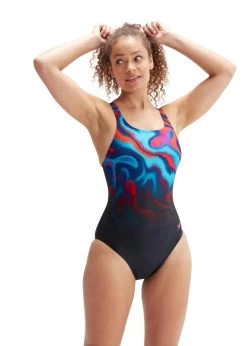 SPEEDO DIGITAL PRINTED MEDALIST SWIMSUIT - BLACK / HYPERSONIC BLUE / VOLCANIC ORANGE / ELECTRIC PINK / TRUE COBALT 8 SPEEDO DIGITAL PRINTED MEDALIST SWIMSUIT - BLACK / HYPERSONIC BLUE / VOLCANIC ORANGE / ELECTRIC PINK / TRUE COBALT -Leisure Swimwear Paradise tumbnail 76c9c887 9436 4b4b 8de1 e411c61c50e7