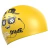 Mad Wave Junior Dude Silicone Swim Cap - Yellow -Leisure Swimwear Paradise tumbnail 7a668e8d 042b 4a77 bfef 64715f29f98c