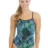 Dolfin Reliance Hive V-Back Swimsuit - Blue/ Green -Leisure Swimwear Paradise tumbnail 7d51a29e 325f 44bf ae7f f244c72058b9