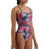 TYR Starhex CutoutFit Swimsuit - Red / Multi