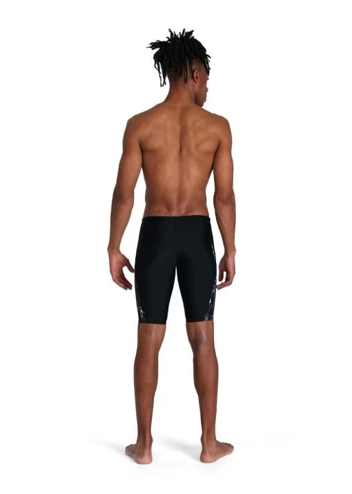 Speedo Allover V-Cut Jammer - Black/ USA Charcoal/ White -Leisure Swimwear Paradise tumbnail 7f6611c0 d0dc 415c 9eec 56fc261d80bb