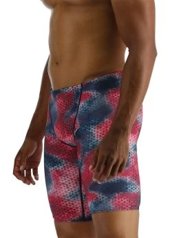TYR Starhex Jammer - Red/ Multi -Leisure Swimwear Paradise tumbnail 854305fe 54ad 4855 8462 dacd4c42f082