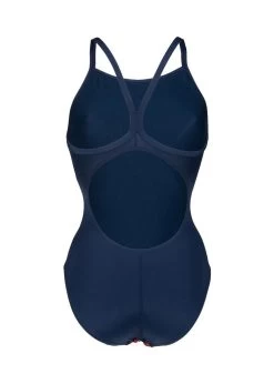 Arena Marbled Lightdrop Back Swimsuit - Navy/Red/Multi -Leisure Swimwear Paradise tumbnail 89b25c89 d173 4ae1 831a 57021461f14c
