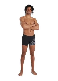 Speedo HyperBoom Placement V-Cut Aquashort - Black/ Oxid Grey -Leisure Swimwear Paradise tumbnail 8dcfafb0 3a83 4891 862b 339d32a283ae