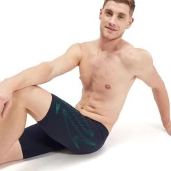 Speedo Hyper Boom Placement Jammer - True Navy/Jungle Green -Leisure Swimwear Paradise tumbnail 8ee93677 12b6 44e2 ad7c a2e79a043e40