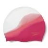Speedo Multi Colour Silicone Cap - Cinder Rose/ Cherry/ White
