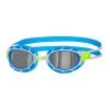 Zoggs Predator Titanium Goggles - Green/ Silver/ Blue/ Titanium Smoke