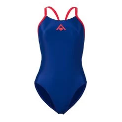 Aquasphere Essentials Wide Back Swimsuit - Navy Blue / Red -Leisure Swimwear Paradise tumbnail 98993075 9236 4d7d afb3 089678f77e4d