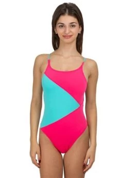 Turbo Womens Island Swimsuit - Pink / Blue -Leisure Swimwear Paradise tumbnail 9973744f 4c73 46c4 b5ea 2bc3e585a800