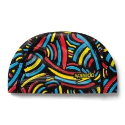Speedo Junior Printed Pace Cap -Leisure Swimwear Paradise tumbnail 9cc86bd5 1dc8 4441 bb01 bd065f1be48b 1