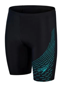 Speedo Medley Logo Jammer - Black/ Aquarium -Leisure Swimwear Paradise tumbnail 9cf718c6 f86b 42e3 a859 7add6ff76f8a
