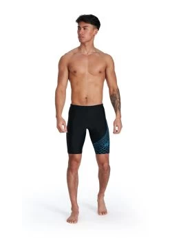 Speedo Medley Logo Jammer - Black/ Pool 8 Speedo Medley Logo Jammer - Black/ Pool -Leisure Swimwear Paradise tumbnail 9d5007c1 caf8 49f0 ade5 976148b1c388