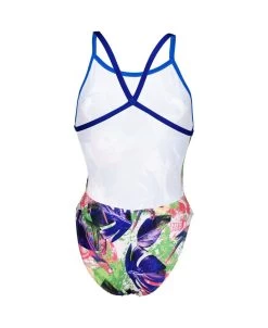 Arena Crazy Cross Back Swimsuit - Neon Blue/ Multi -Leisure Swimwear Paradise tumbnail 9da6985e 8e85 4dd1 99db af01c72742d4