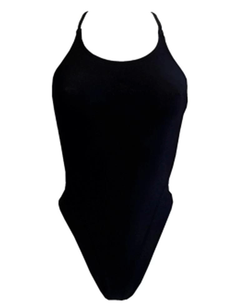 Turbo Womens Brasil Swimsuit - Black 4 Turbo Womens Brasil Swimsuit - Black - Image 2