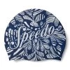 Speedo Junior Logo Placement Silicone Cap - Ammonite Blue/ White -Leisure Swimwear Paradise tumbnail a790bda4 15f8 4615 ab4c 8e185c756d7d