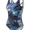 Beco Womens Comfort Fit Classic B-Cup Swimsuit - Blue / Black -Leisure Swimwear Paradise tumbnail aa227137 3273 4cda 8889 21dca6840c3a