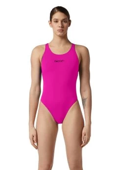Akron Babbitt Evo 3 Colour Swimsuit - Deejay Pink/Black/Comedy Green