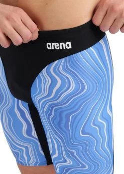 Arena Marble Print Jammer - Black/Royal/Multi -Leisure Swimwear Paradise tumbnail aa908d2d 2a15 489f b214 900653966a5f
