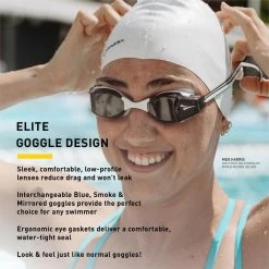 Finis Smart Goggle - White/Smoke -Leisure Swimwear Paradise tumbnail b1fd8d49 cc8b 4247 82df edd4aadd4da1