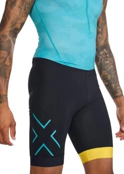 2XU Men's Core Trisuit - Black/ Pacific -Leisure Swimwear Paradise tumbnail b5f0b048 a21b 4068 8b91 01d5f03f3215