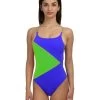 Turbo Womens Island Swimsuit - Blue / Green 1 Turbo Womens Island Swimsuit - Blue / Green -Leisure Swimwear Paradise tumbnail b68780de 5461 4ef3 b059 77d388f62b92