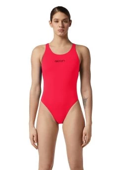 Akron Babbitt Evo 3 Colour Swimsuit - Sport Red/Harward Blue/Buttercup Gold