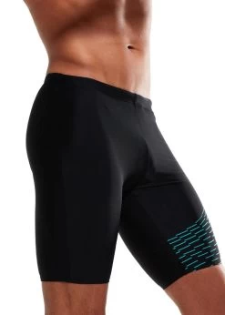 Speedo Medley Logo Jammer - Black/ Aquarium -Leisure Swimwear Paradise tumbnail ba38c36e 90ed 4d0f 84d7 62349b362dc8