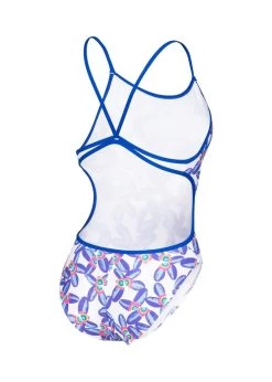 Arena Lace Back Allover Swimsuit - Neon/Blue/Multi -Leisure Swimwear Paradise tumbnail c025976b 20ef 4bc6 be09 009adac21a44