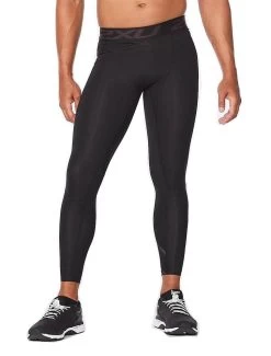 2XU Men's Motion Compression Tights - Black / Nero
