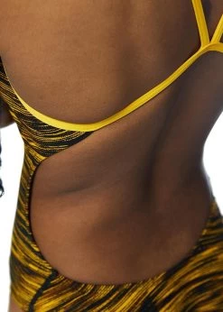 TYR Women's Fizzy Cutoutfit Swimsuit - Black/ Gold -Leisure Swimwear Paradise tumbnail c34f8c6e 3ca3 4919 931d f5abe9f749d4