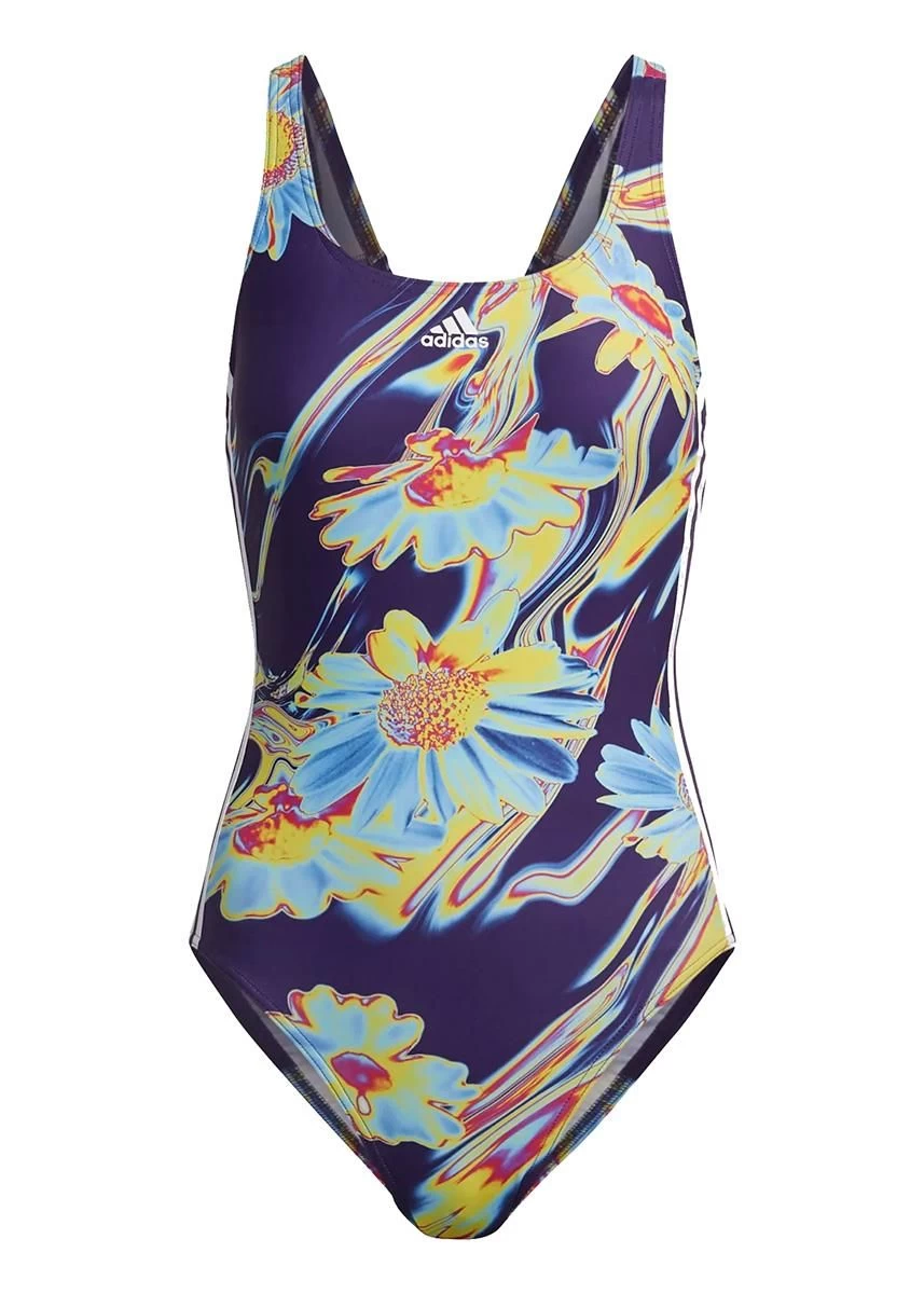 Adidas Sea 3s Swimsuit - Purple/White 7 Adidas Sea 3s Swimsuit - Purple/White - Image 5