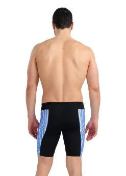 Arena Marble Print Jammer - Black/Royal/Multi