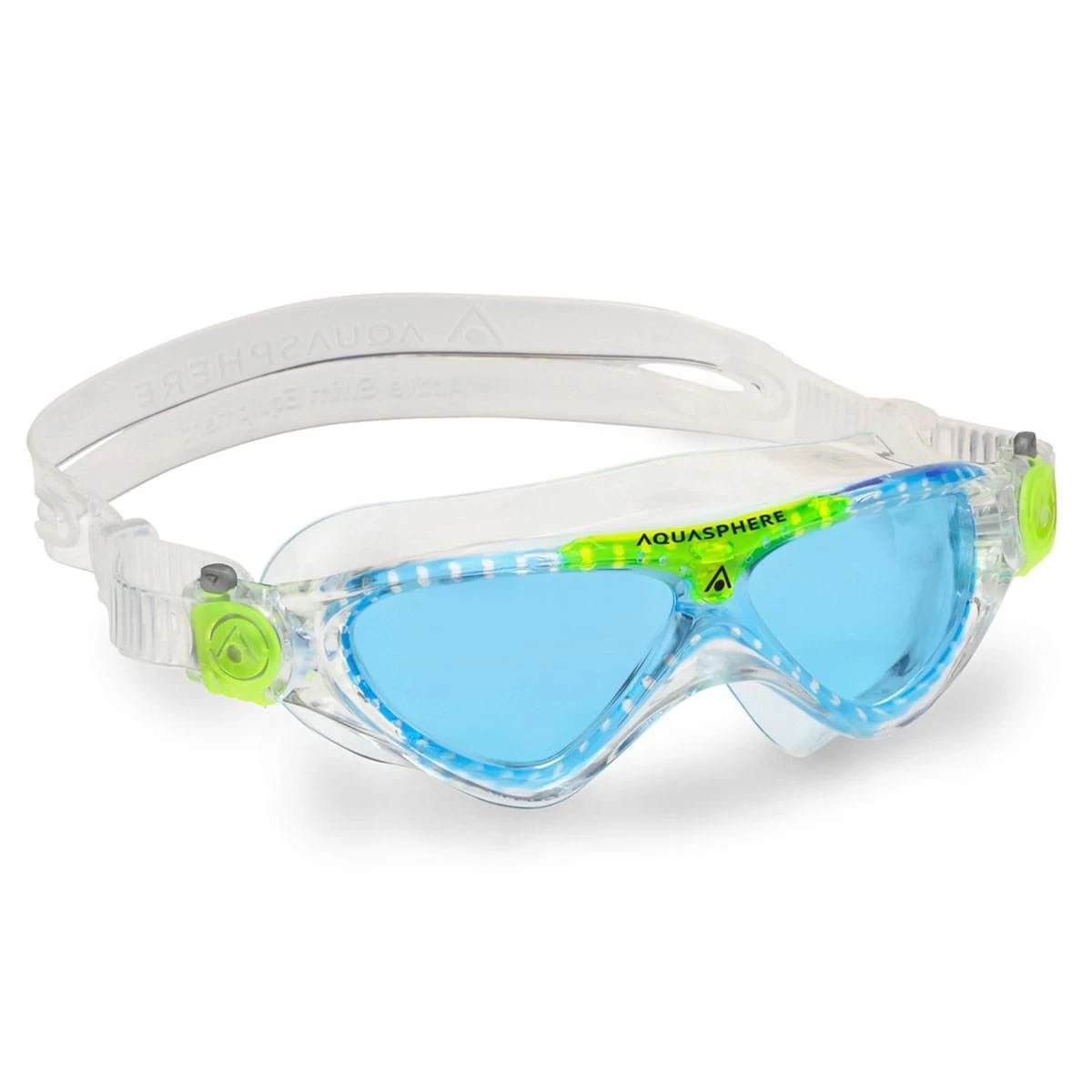 Aquasphere Vista Junior Blue Tinted Lens Goggles - Transparent 5 Aquasphere Vista Junior Blue Tinted Lens Goggles - Transparent - Image 3