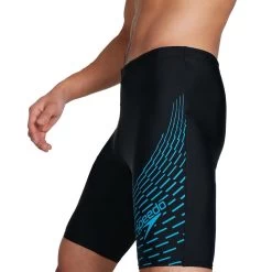 Speedo Medley Logo Jammer - Black/ Pool 10 Speedo Medley Logo Jammer - Black/ Pool -Leisure Swimwear Paradise tumbnail d7d90c7e a290 4d07 a757 60b151a1f194