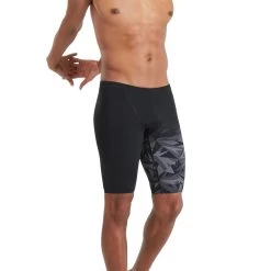 Speedo Men's Hyperboom Placement V-Cut Jammer - Black/ Oxid Grey -Leisure Swimwear Paradise tumbnail d880b45d 6477 4f70 bd8f 515234bf61a8